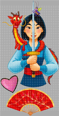 Keychain sticker-Y 1749